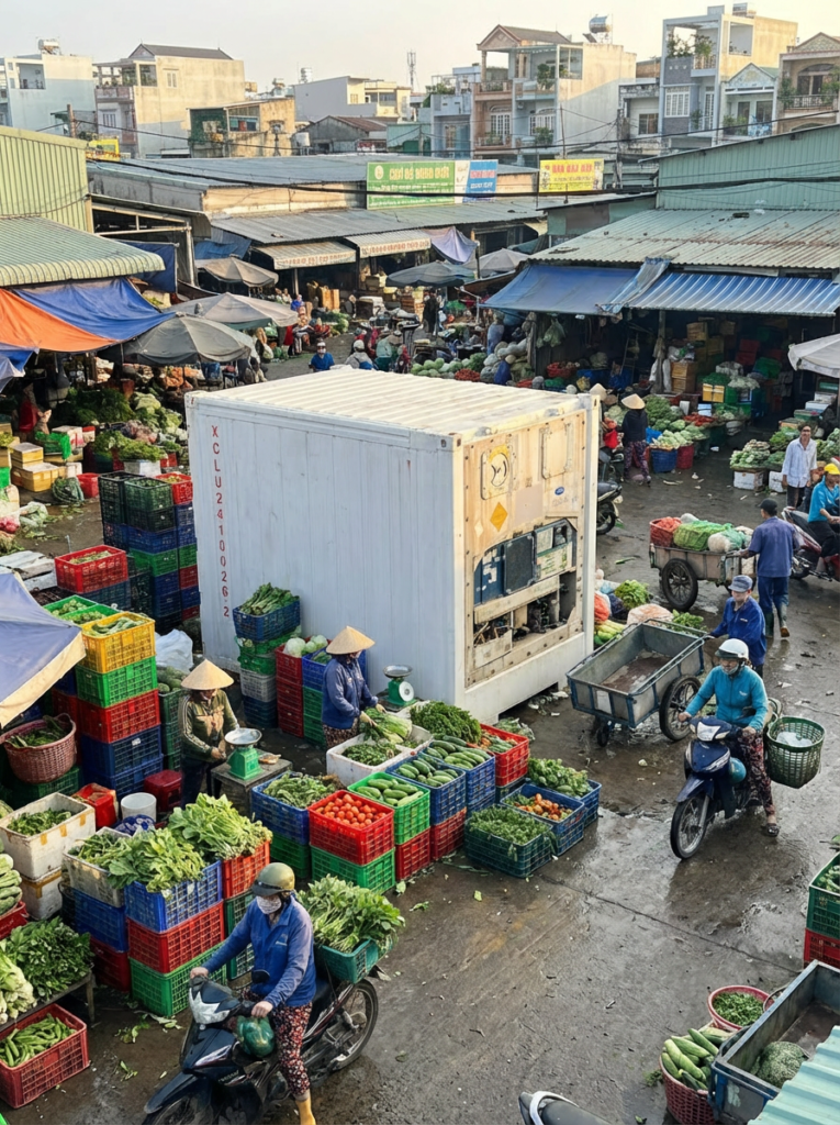 Container Lạnh 10 Feet Cho Hộ Kinh Doanh