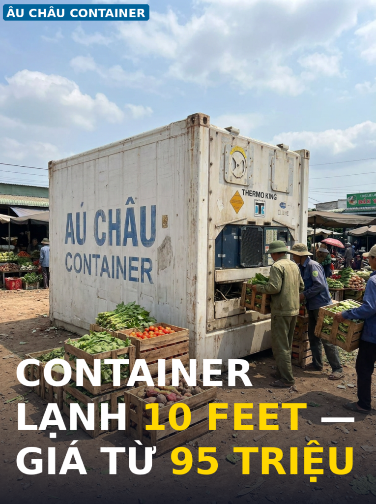 Giá Container Lạnh 10 Feet Tại Vĩnh Long