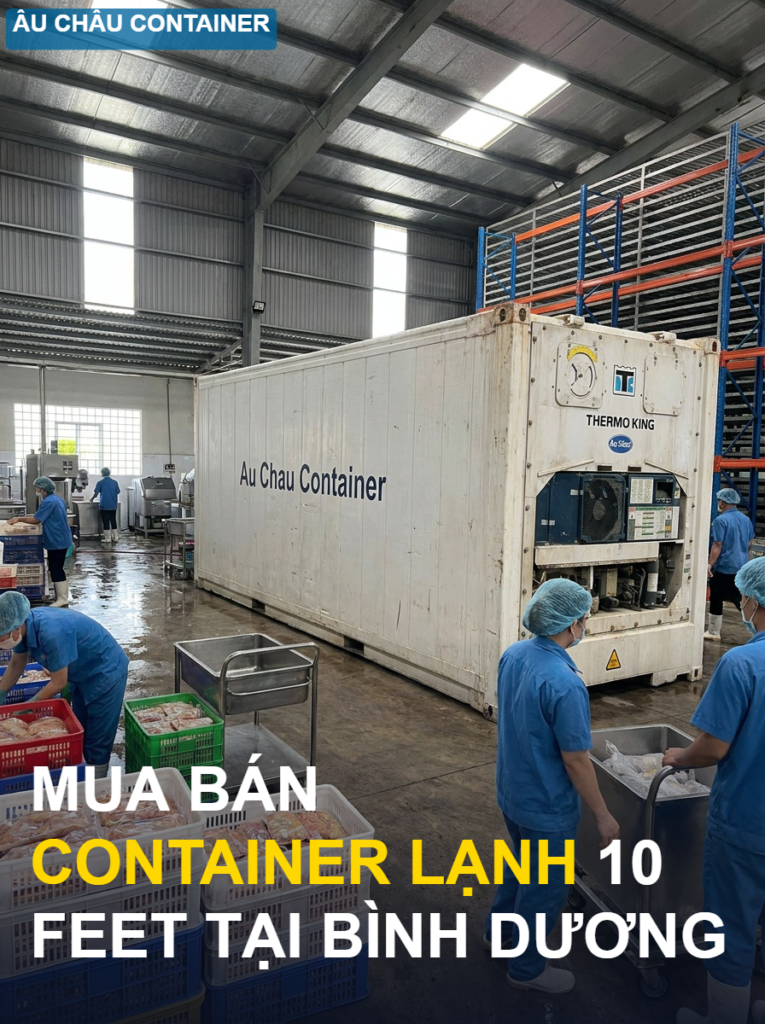 container lạnh 10 feet tại Bình Dương