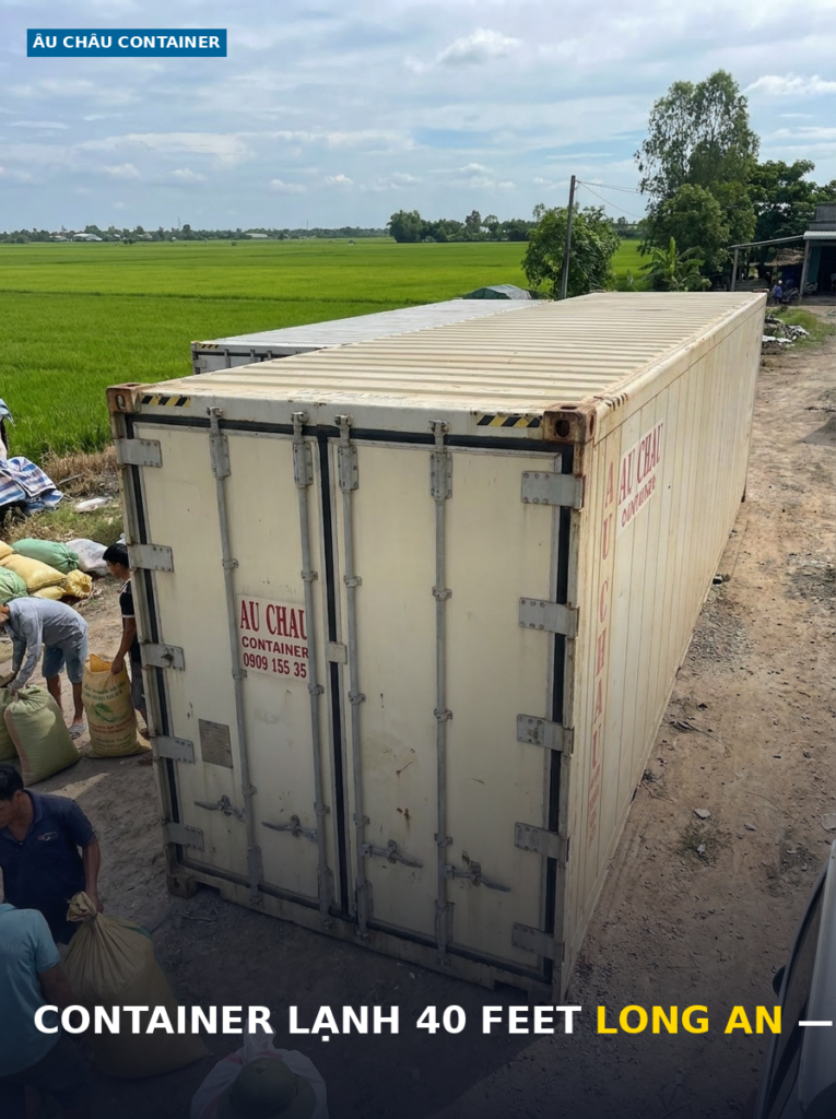 container lạnh 40 feet Long An