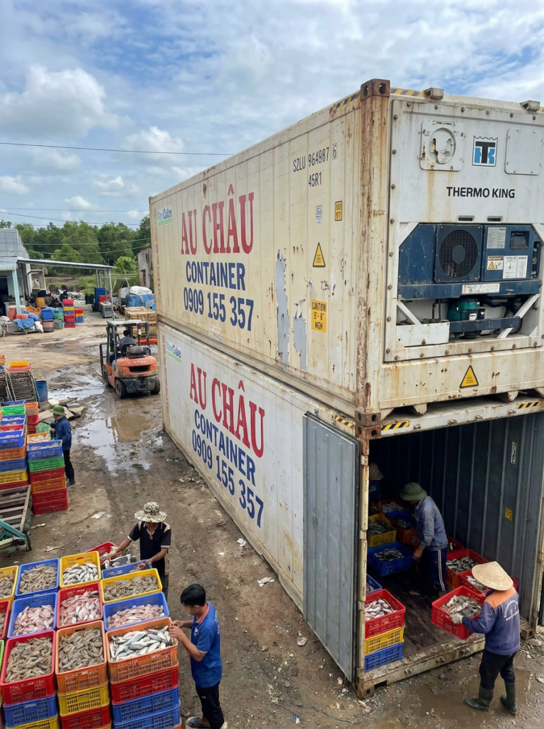 công lạnh 40 feet tại Cà Mau