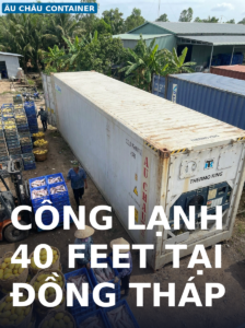 công lạnh 40 feet tại Đồng Tháp