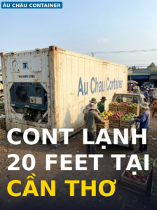 cont lạnh 20 feet tại Cần Thơ