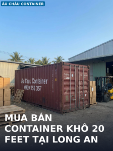 mua bán container khô 20 feet tại Long An