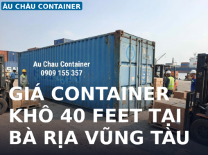 container khô 40 feet tại Bà Rịa Vũng Tàu – thùng thép Corten 12 mét