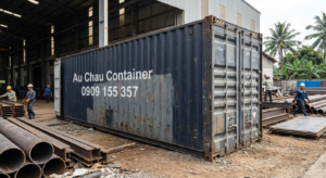 cont khô 40HC kho di động nhà máy Đồng Nai