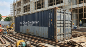 container khô 40HC chứa thiết bị máy móc tại Khánh Hòa