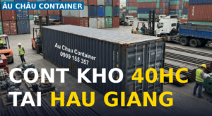 cont khô 40HC tại Hậu Giang