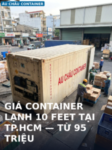 container lạnh 10 feet tại TP.HCM — kho lạnh di động nhỏ gọn từ 95 triệu