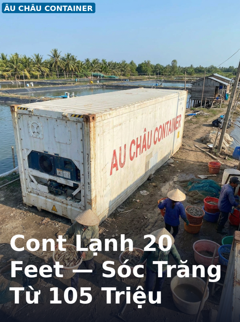 giá cont lạnh 20 feet tại Sóc Trăng