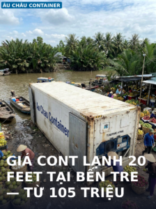 giá cont lạnh 20 feet tại Bến Tre - Âu Châu Container