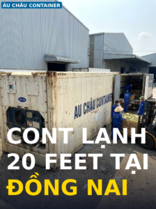cont lạnh 20 feet tại Đồng Nai