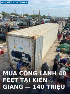 mua công lạnh 40 feet tại Kiên Giang - Âu Châu Container