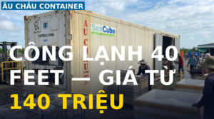 công lạnh 40 feet tại Bạc Liêu