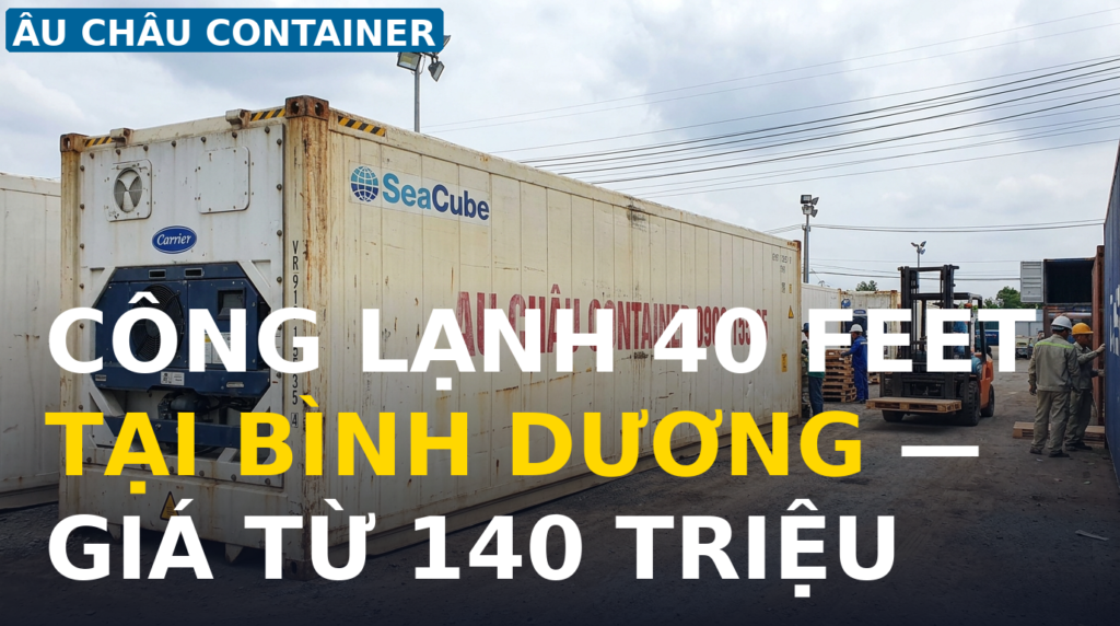bán công lạnh 40 feet tại Bình Dương