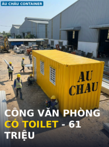công văn phòng có toilet khu công nghiệp Cần Thơ