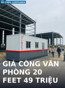 giá công văn phòng 20 feet tại Đồng Nai