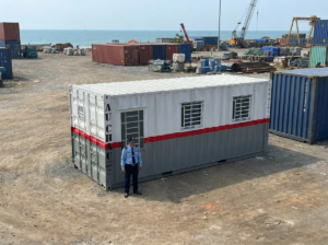 công văn phòng có toilet cho công trình xây dựng Khánh Hòa