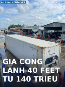 công lạnh 40 feet tại Sóc Trăng