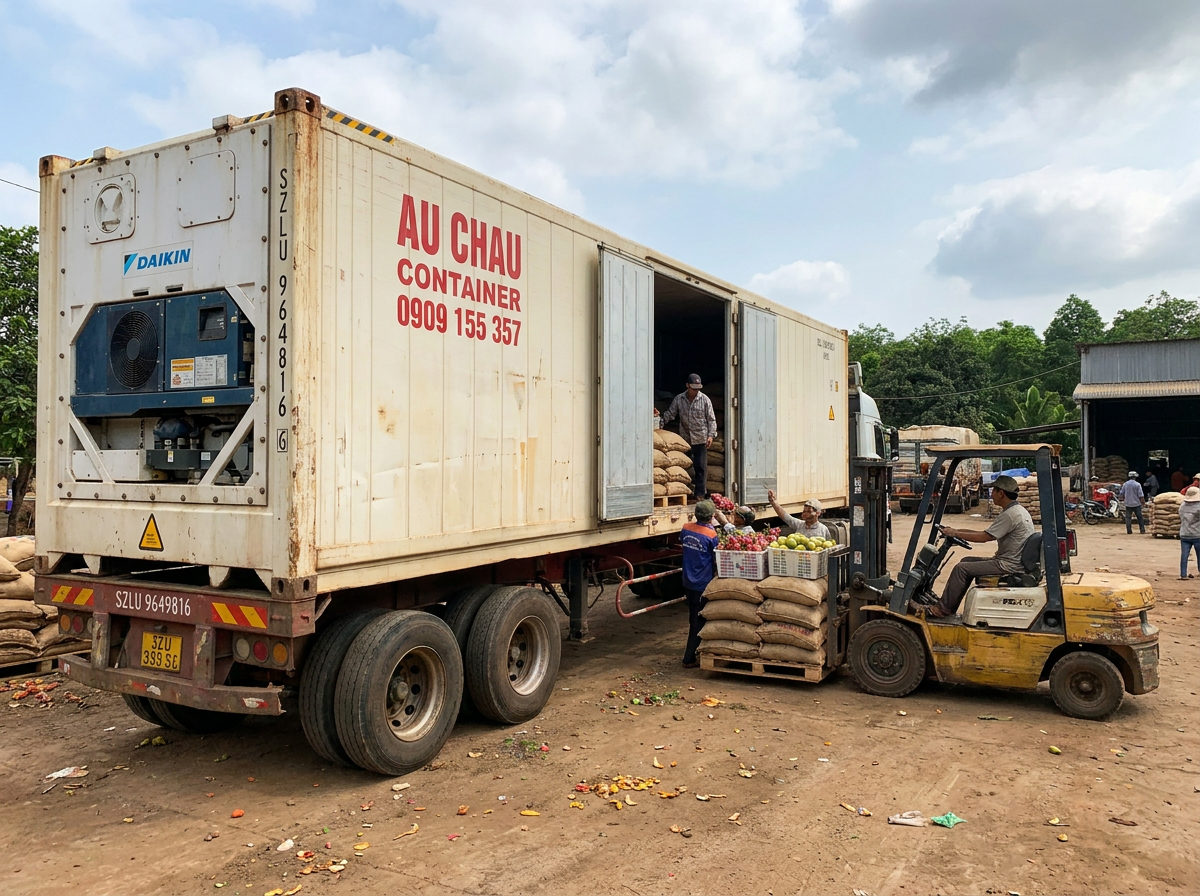 công lạnh 40 feet tại Bình Phước