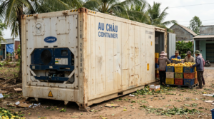 cont lạnh trữ xoài tại An Giang