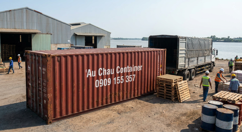 công khô 20 feet logistics vận tải tại Cần Thơ
