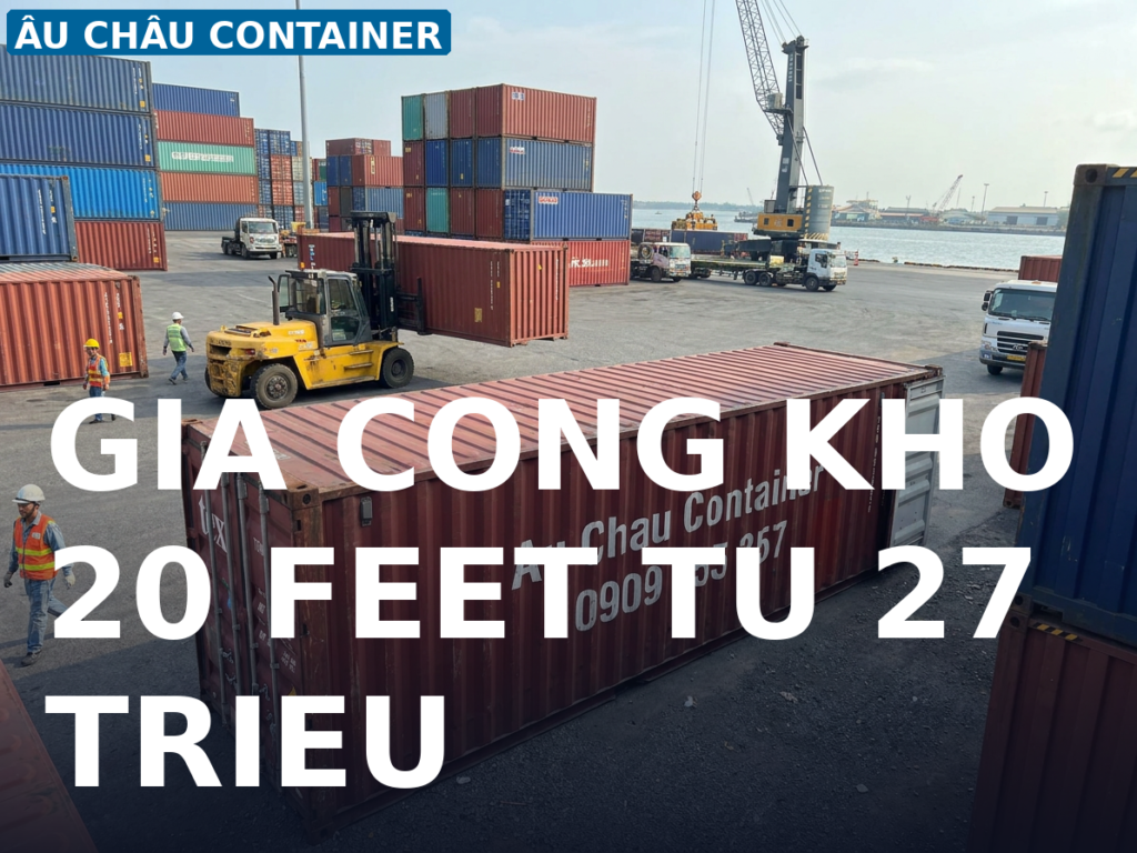 giá công khô 20 feet Bà Rịa - Vũng Tàu