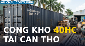 Giá công khô 40HC tại Cần Thơ