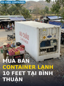 container lạnh 10 feet tại Bình Thuận