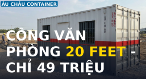 giá công văn phòng 20 feet Tây Ninh