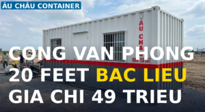 giá công văn phòng 20 feet tại Bạc Liêu
