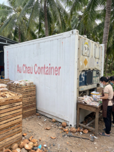 container lạnh 10 feet cho chế biến thực phẩm tại Bến Tre