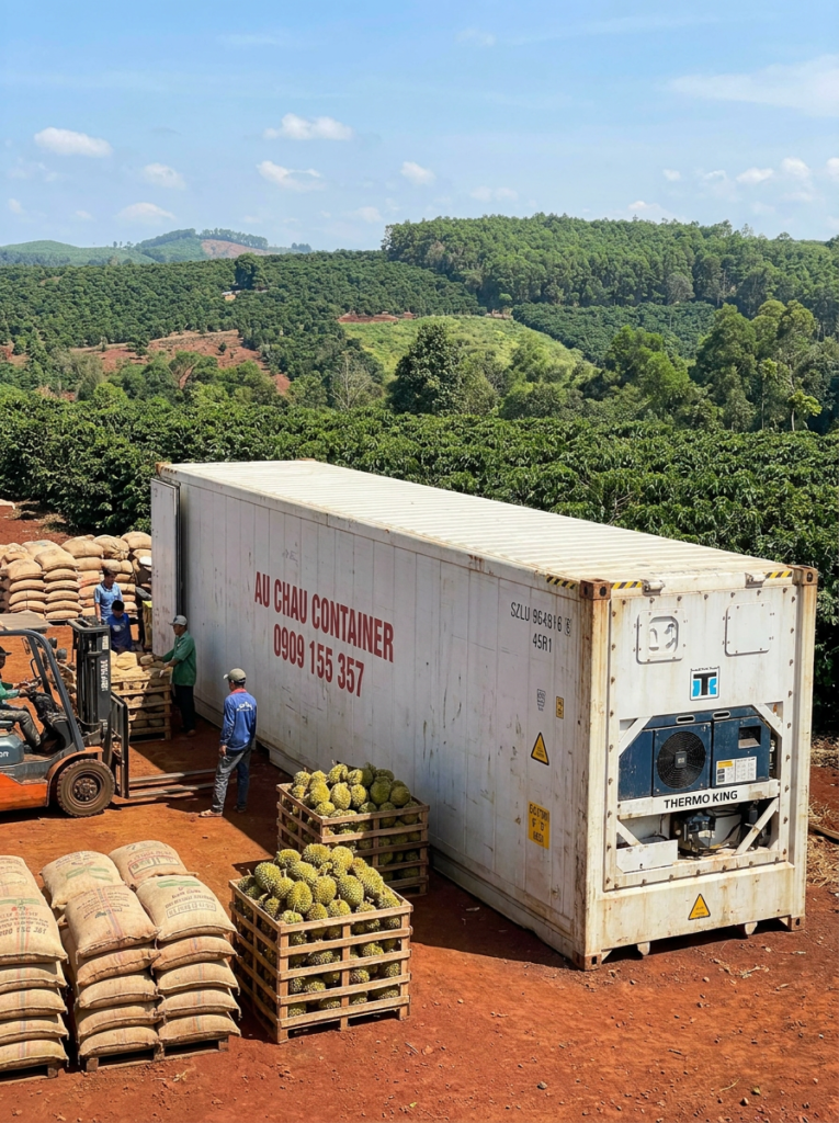 công lạnh 40 feet tại Gia Lai